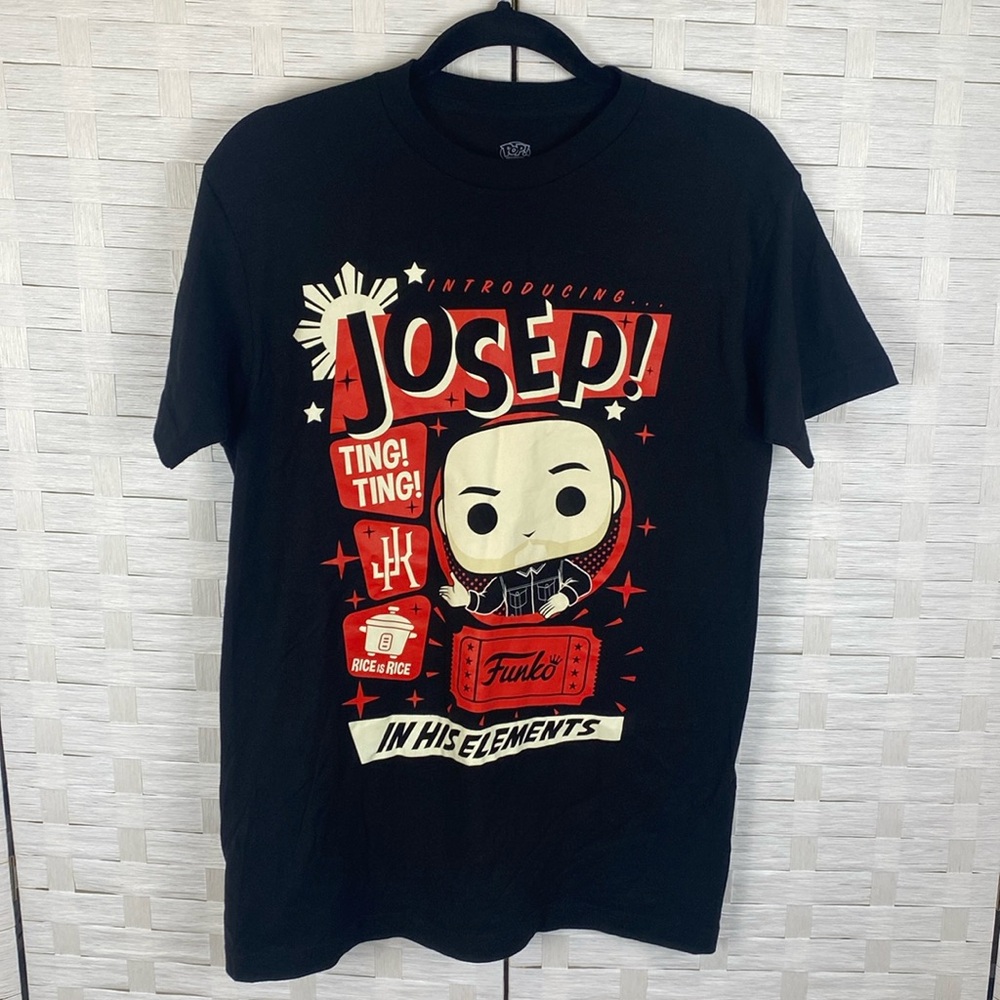 Jo‎ Koy Pop Funko Josep! Comedy Tour Graphic Tee Shirt Short Sleeve Men’s Size M